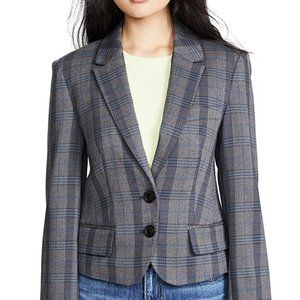Marissa Webb Plaid Blazer